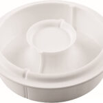 Silikomart incontro 750 stampo in silicone - ø 160 h 50 mm + separatore in plastica qualità professionale