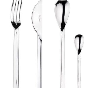 Pintinox Treccia, set 24 posate acciaio inox in confezione regalo