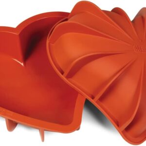 Silikomart love 205 x 186 h 54 mm stampo in silicone qualità professionale