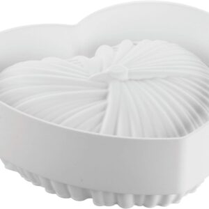 Silikomart lovely stampo silicone 18,2x17,3x6,8 +cutter qualità professionale