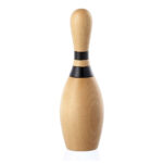 Bisetti Bowling birillo, macina spezie in legno naturale