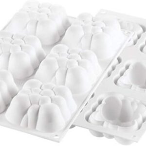 Silikomart 6 cloud 120 silicone 7,1x7,1x3,4 qualità professionale