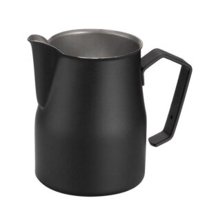 Motta, lattiera europa nera 35cl acciaio inox 18/10 colorata professionale