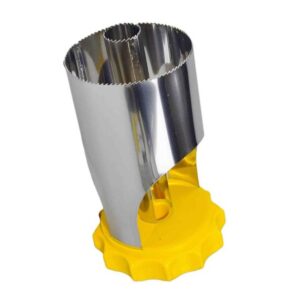 Calder anananissimo, tagliananas lama seghettata cm ø 8,5x18,5 in acciaio inox