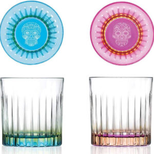 Rcr Pedro & Rosa 36 cl set 6 bicchieri cocktail dof in fine vetro luxion