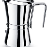 Giannini, giannina 1 tz, caffettiera acciaio inox 18/10 prodotta in italia