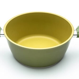 Illa olivilla, casseruola cm 20, rivestimento di olio d'oliva, adatta ad induzione