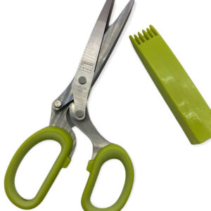Giannini gourmet forbice multilama in acciao, fodero puliscilama