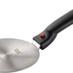 Trabo disco adattatore 12 cm per piani ad induzione con manico, in acciaio inox