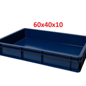 Genus Dei cassetta Blu, porta impasto cm 60x40x10, per panetti lievitati