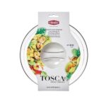 Stefanplast tosca ,coperchio trasparente cm 23 per alimenti qualità extra