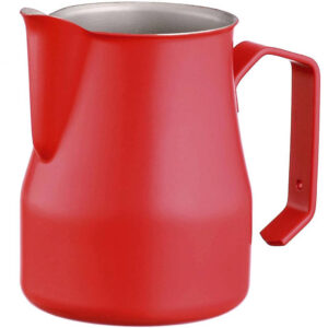 Motta, lattiera europa rossa 50cl acciaio inox 18/10 colorata professionale