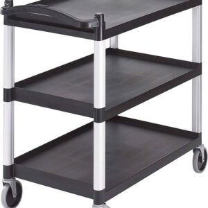 Cambro carrello di servizio nero, leggero e resistente, prodotto professionale