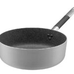 Pentole agnelli shark skin casseruola bassa ø 20, induzione, 1 manico, professionale