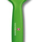 Victorinox pela pomodori kiwi, verde in nylon, lama in acciaio inox dentata