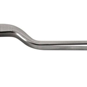 The bars pinza curva chef per rifinire in acciaio inox 21 cm