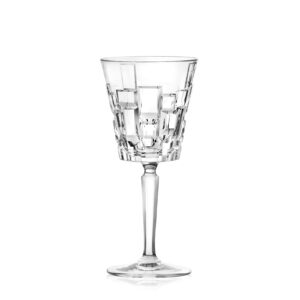 Rcr Etna, set 6 calice acqua cl 28 in fine cristallo ecologico