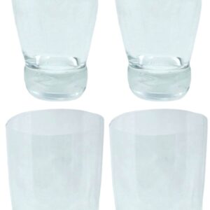 Luigi Bormioli pascal, set 4 bicchieri cl 47,5 bibita