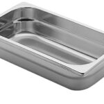 Pintinox bacinella gastronorm 1/3 h 150, acciaio inox 18/10