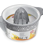 Stefanplast Tosca, spremiagrumi grigio cm 14 ,per alimenti