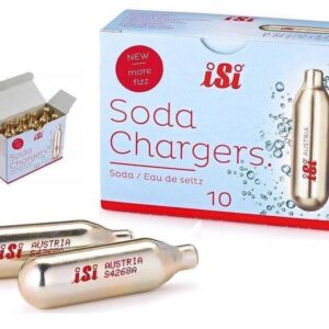 Isi ricarica set 3 confezioni, bomboletta co2, è una capsula per seltz soda da 8g