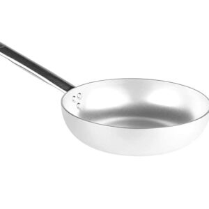 Pentole Agnelli padella cm 34, alta a saltare in alluminio professionale