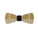 The bars, papillon 3 d piano shape in legno di faggio accessorio professionale