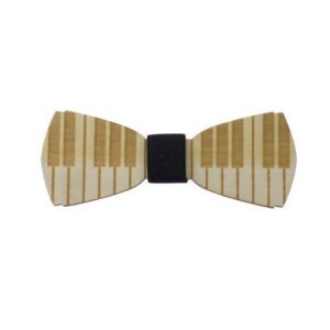The bars, papillon 3 d piano shape in legno di faggio accessorio professionale