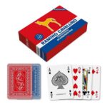 Masenghini carte Ramino cavallino, 2 mazzi da 55 carte da gioco poker
