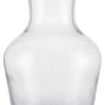 Cerve carafon, set 6 caraffa cl 25 in fine vetro