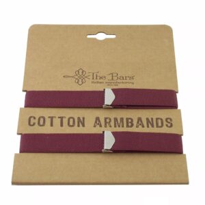 The bars, reggi manica elastico rosso