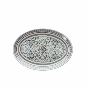 Tognana deruta, vassoio ovale, cm 35,5 x25,5 in melamina