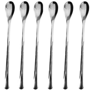 Abert pop, set 12 cucchiaini bibita in acciaio inox 18/10