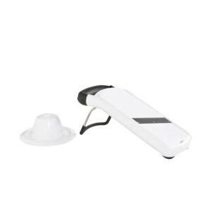 Oxo good grips, mandolina semplice con proteggi dita, lame acciaio inox qualità extra
