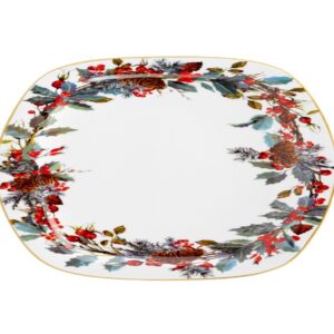 Fade faith vassoio ovale cm 30x20,5 in fine porcellana