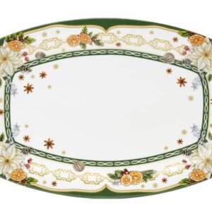 Fade Gillian vassoio ovale cm 30x20,5 in fine porcellana