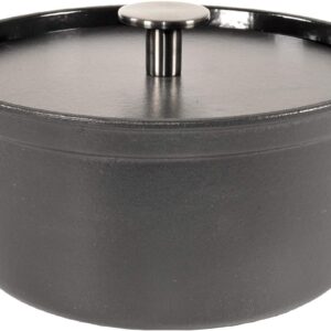 Mopita ambiente Six, casseruola tonda cm 24x12 in ghisa con coperchio