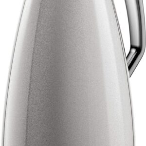 Emsa plaza caraffa argento, termica, lt 1 in acciaio, chiusura quicktip