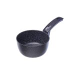 Moneta Etnea evolution, pentolino, cm 16 adatta ad induzione, alluminio antiaderente