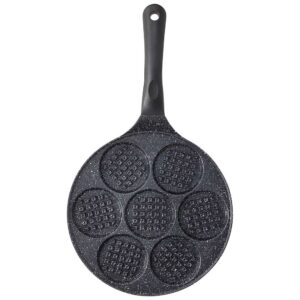 Tognana Premium Black Padella- Waffel cm 26 grigliata, adatto ad induzione