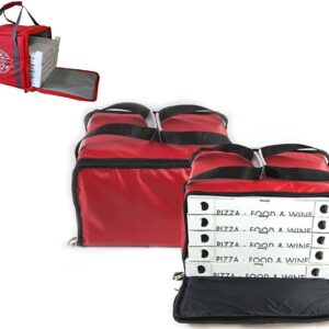 Faboss box di consegna per 5 pizza termico lt 43