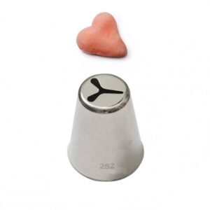 Wilton, mini bocchetta specialità cuore 252