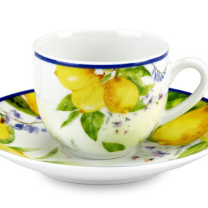 Fade Soraya, set 6 tazze caffè 90 ml in porcellana