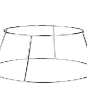 Filtex alzata, supporto basso in acciaio cromato per buffet