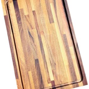 Euroceppi tagliere in legno di Noce, cm 45x30x4, professionale