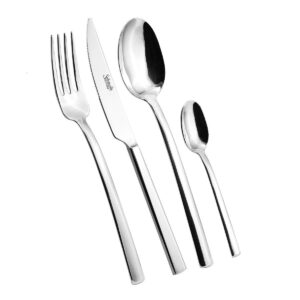 Salvinelli Zen, set 24 posate, in acciaio inox 18/10 spessore 1.8 mm