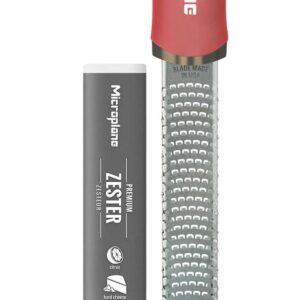 Microplane grattugia Rosa rossetto, premium zester in acciaio inox