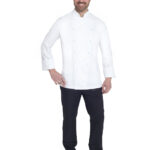 Colombo Mario, giacca cuoco XXL, unisex in cotone