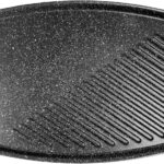 Moneta Gusto bistecchiera alluminio 35x25 cm