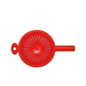 Excelsa, rainbow scolariso 19 cm plastica con doppio manico rosso
